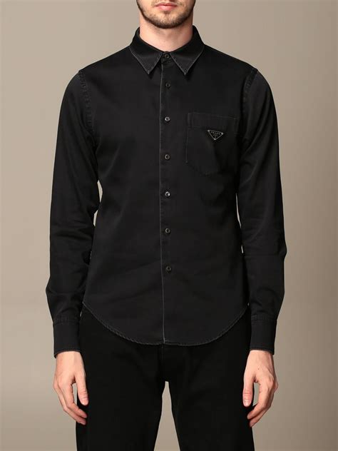 prada mens shirts online|Prada menswear shop online.